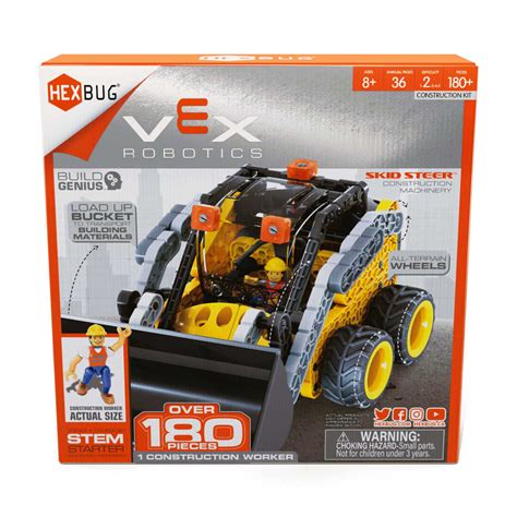 hexbug skid steer|vex robotics hexbug construction set.